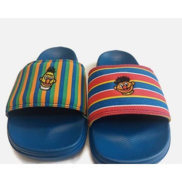 NEW Vans X SESAME STREET Ernie and Bert SLIDES Men's Size 4 - Picture 5 of 11